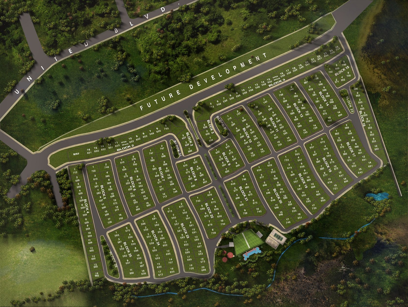 Trava site development plan
